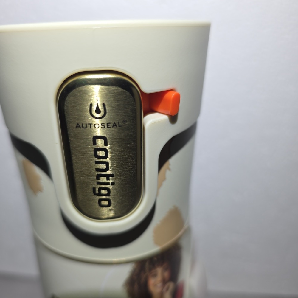 Contigo West Loop 16oz Travel Mug Autoseal Oatmilk Ally Love BPA Free NEW - Picture 2 of 7